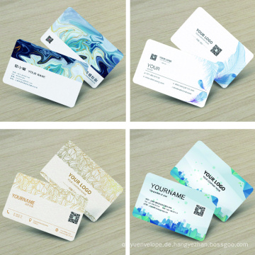 Kundenspezifischer Visitenkarten-Namenskartendruck aus Spezialpapier